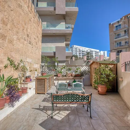 Stone With Private Courtyard In Qawra * St. Paul's Bay
